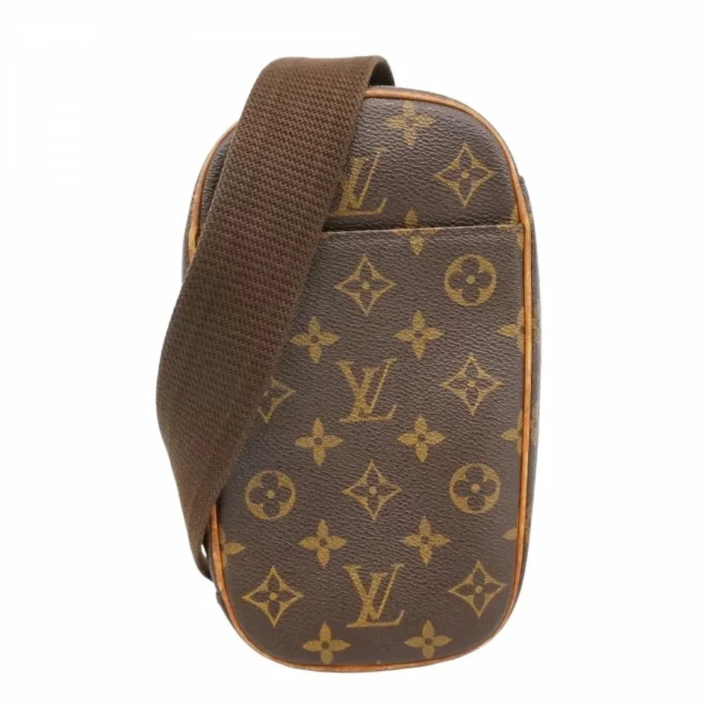 Authentic Louis Vuitton gange mini hum bag belt bag crossbody monogram travel - Picture 2 of 15